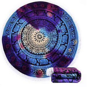 Vernassa 59 in Round Beach Towel Festival Hippie